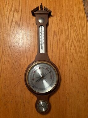 Vintage German Weather Instrument (thermometer, barometer, hygrometer)